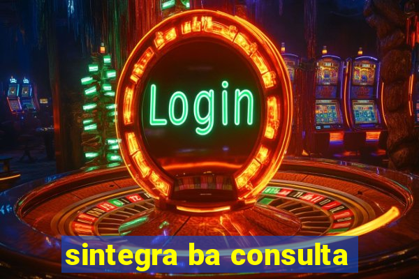 sintegra ba consulta